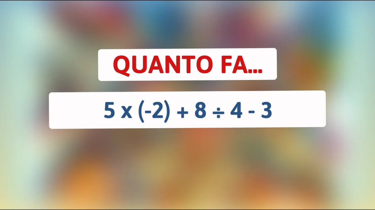 Scopri il mistero che lascerà perplessi anche i più brillanti matematici: riesci a risolvere questo enigma?"