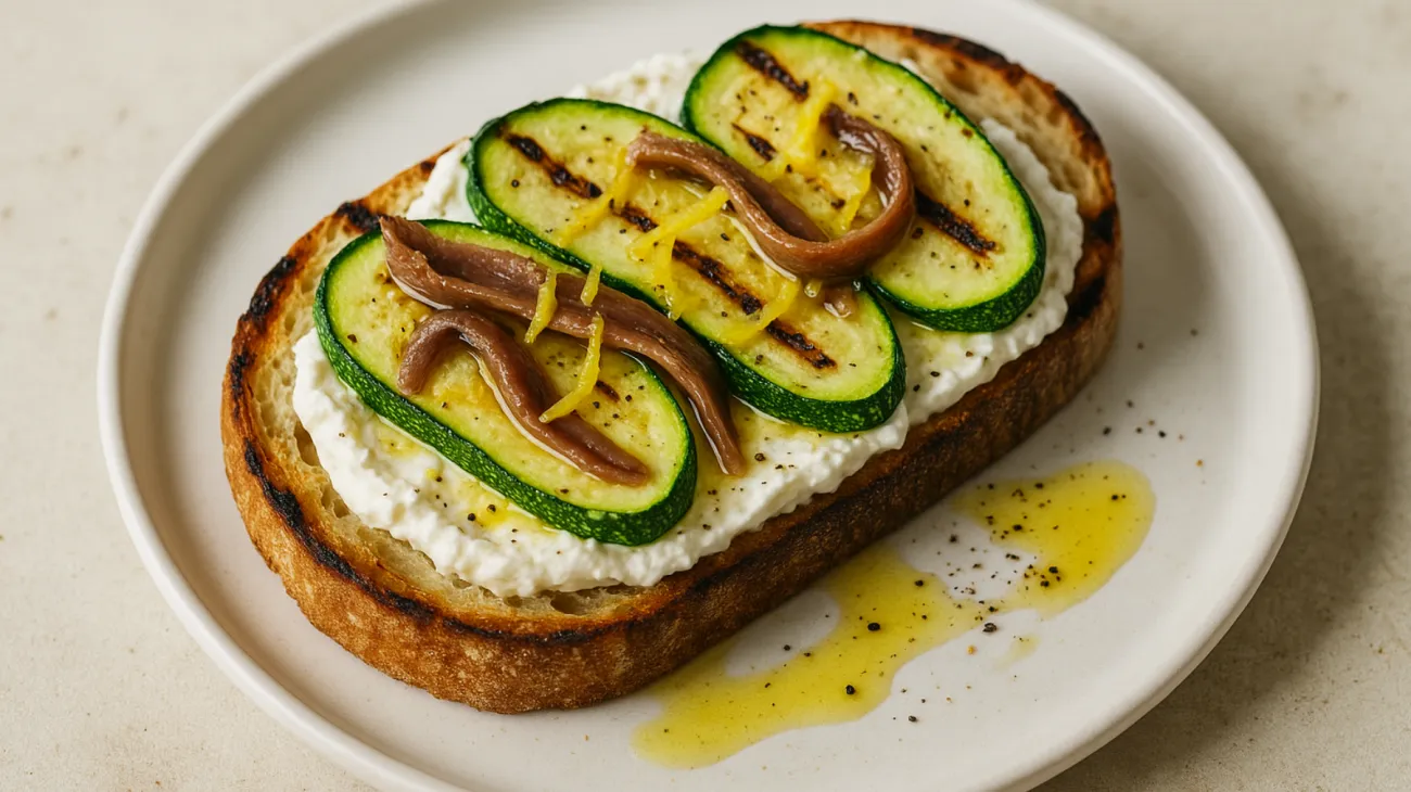 pane ricotta alici"